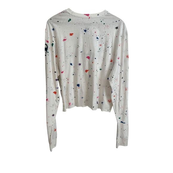 Champion Butler Bulldogs Shirt Womens Large Embroidered Paint Splatter NCAA NEW - Picture 4 of 9